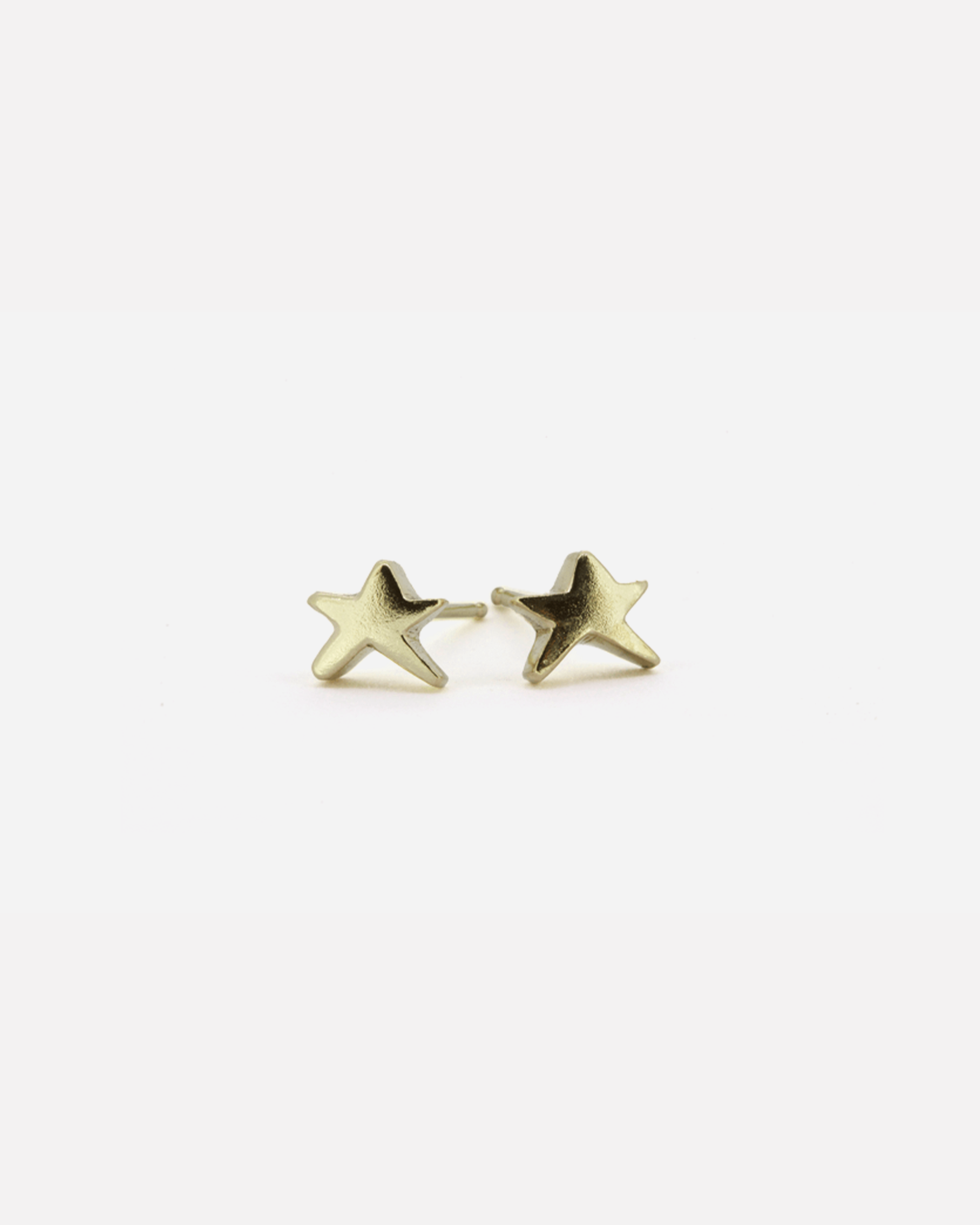 Front view of Sky / Star Studs by Fitzgerald Jewelry