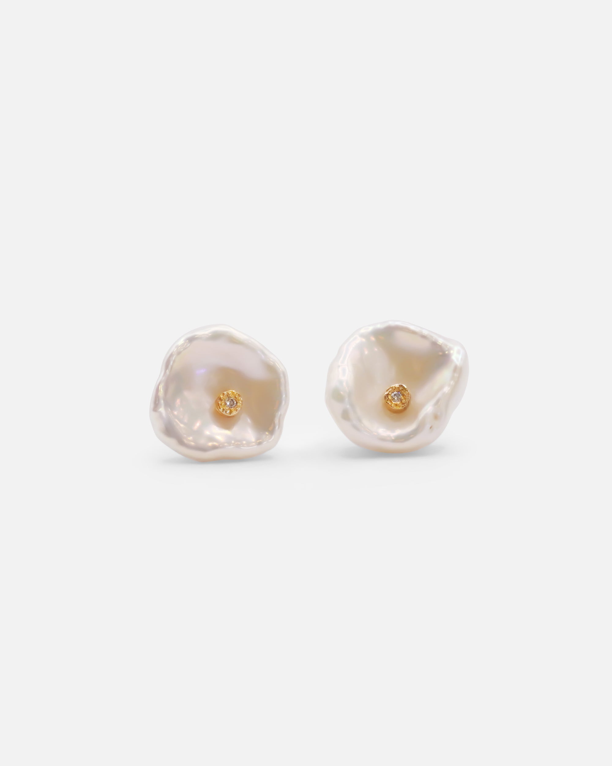 Keshi Petal Studs By Ariko