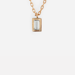 Cathedral / Baguette Pendant By fitzgerald jewelry