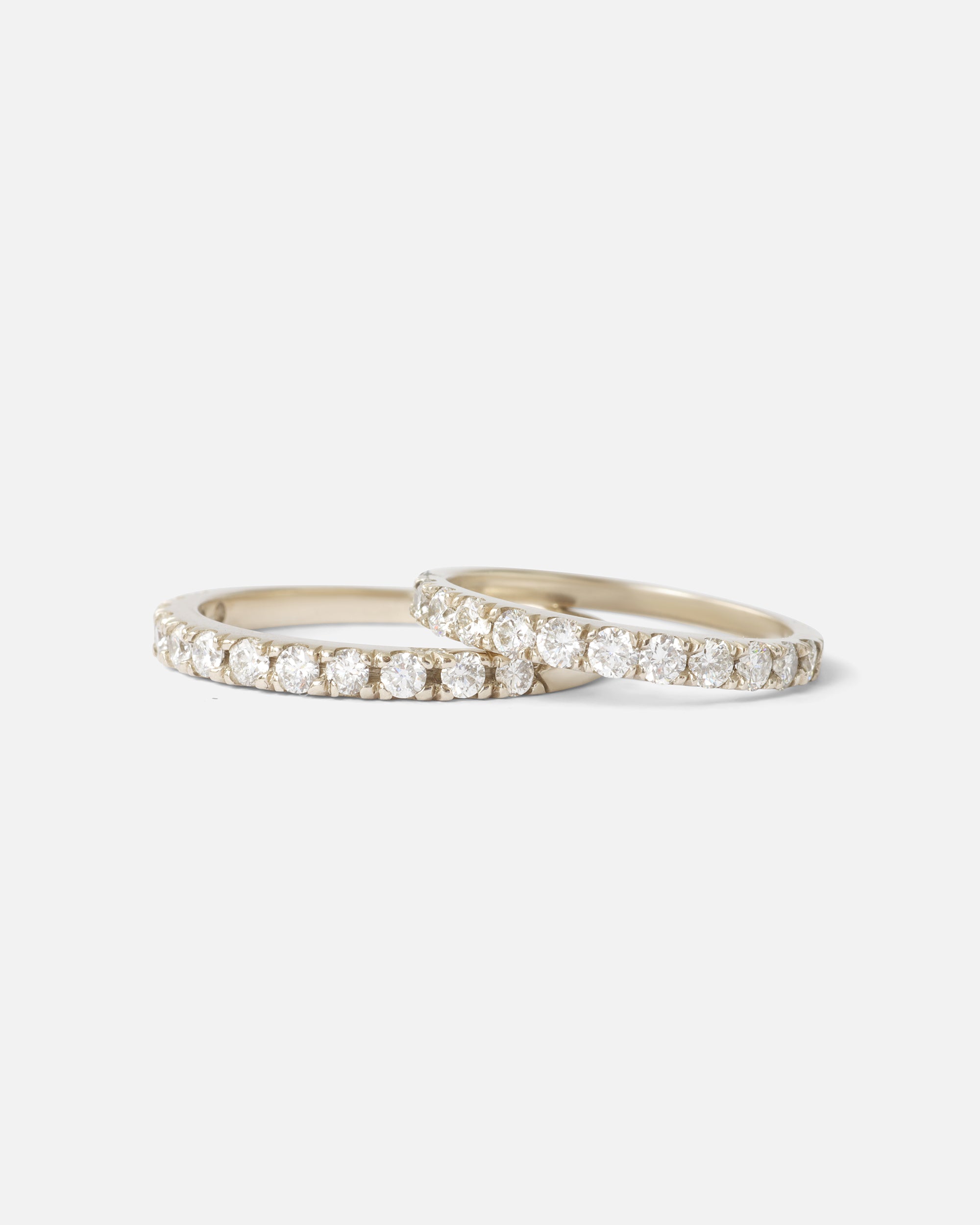 Orbit Band / Medium Pave 12 White Diamonds By Hiroyo