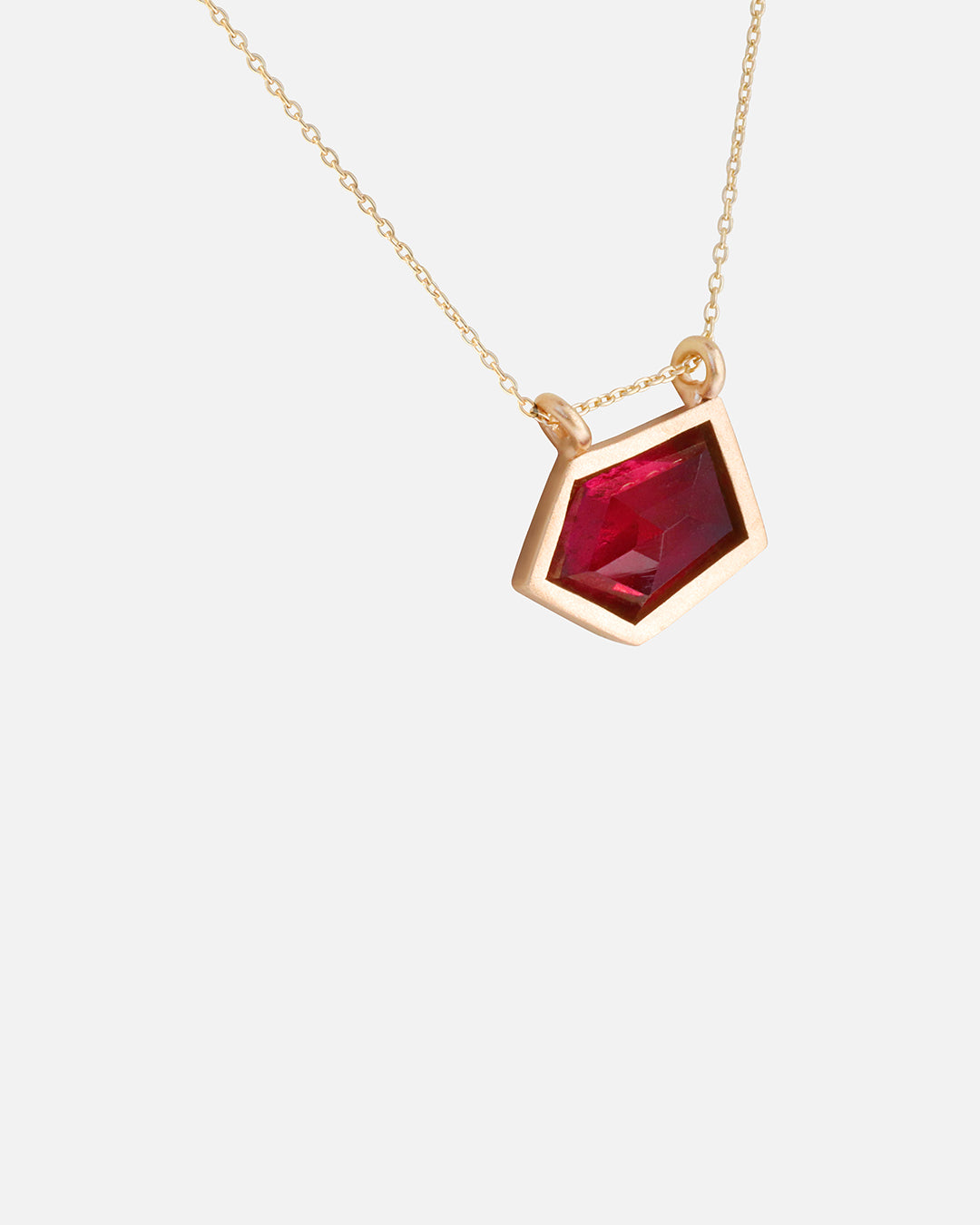 Rock / Mozambique Garnet Pendant By Hiroyo