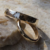 3mm Hammered Band By Kestrel Dillon