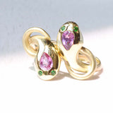 Nudum Serpentes Ring / Purple Sapphire By Ides