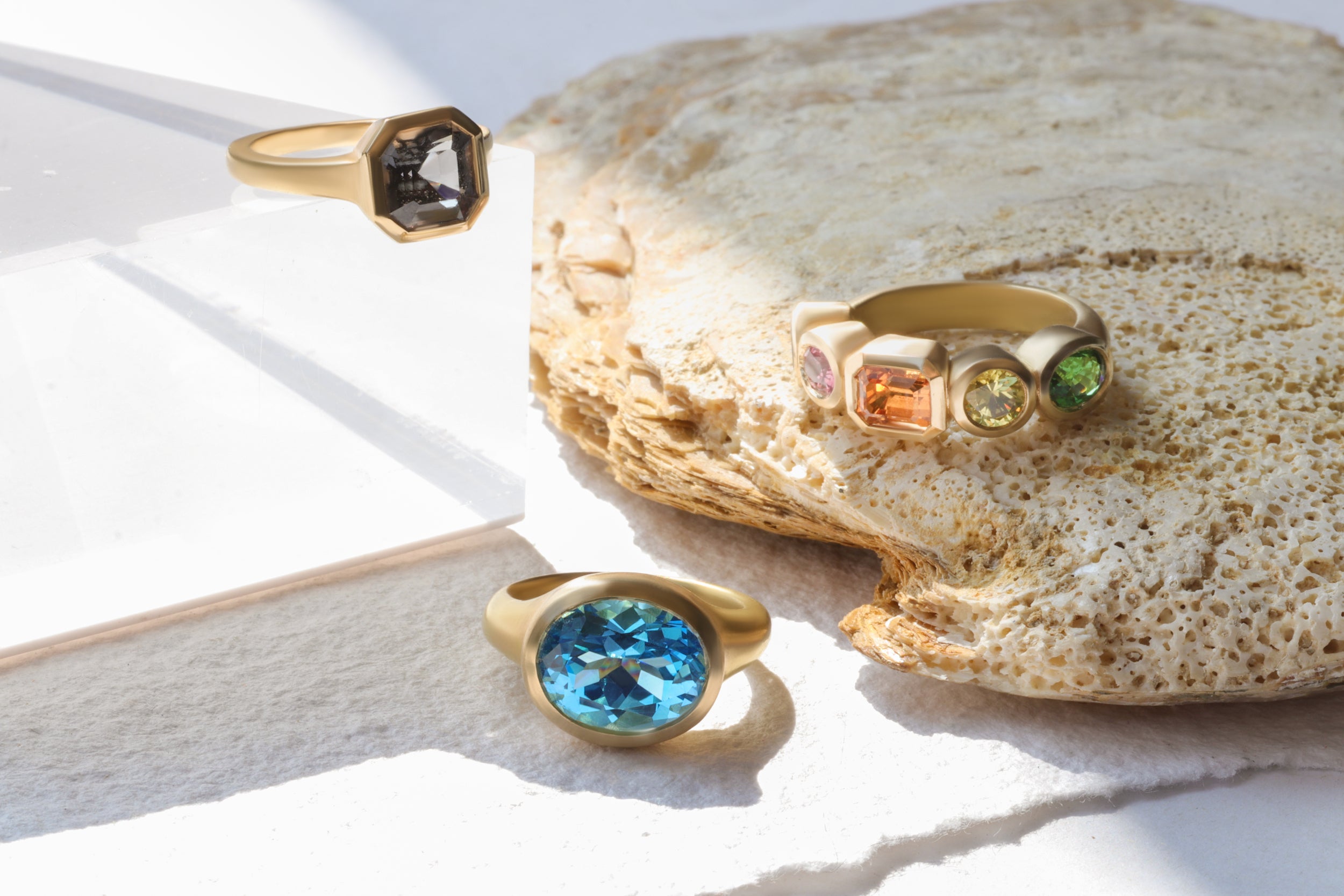 Swiss Blue Topaz Ring By Bree Altman