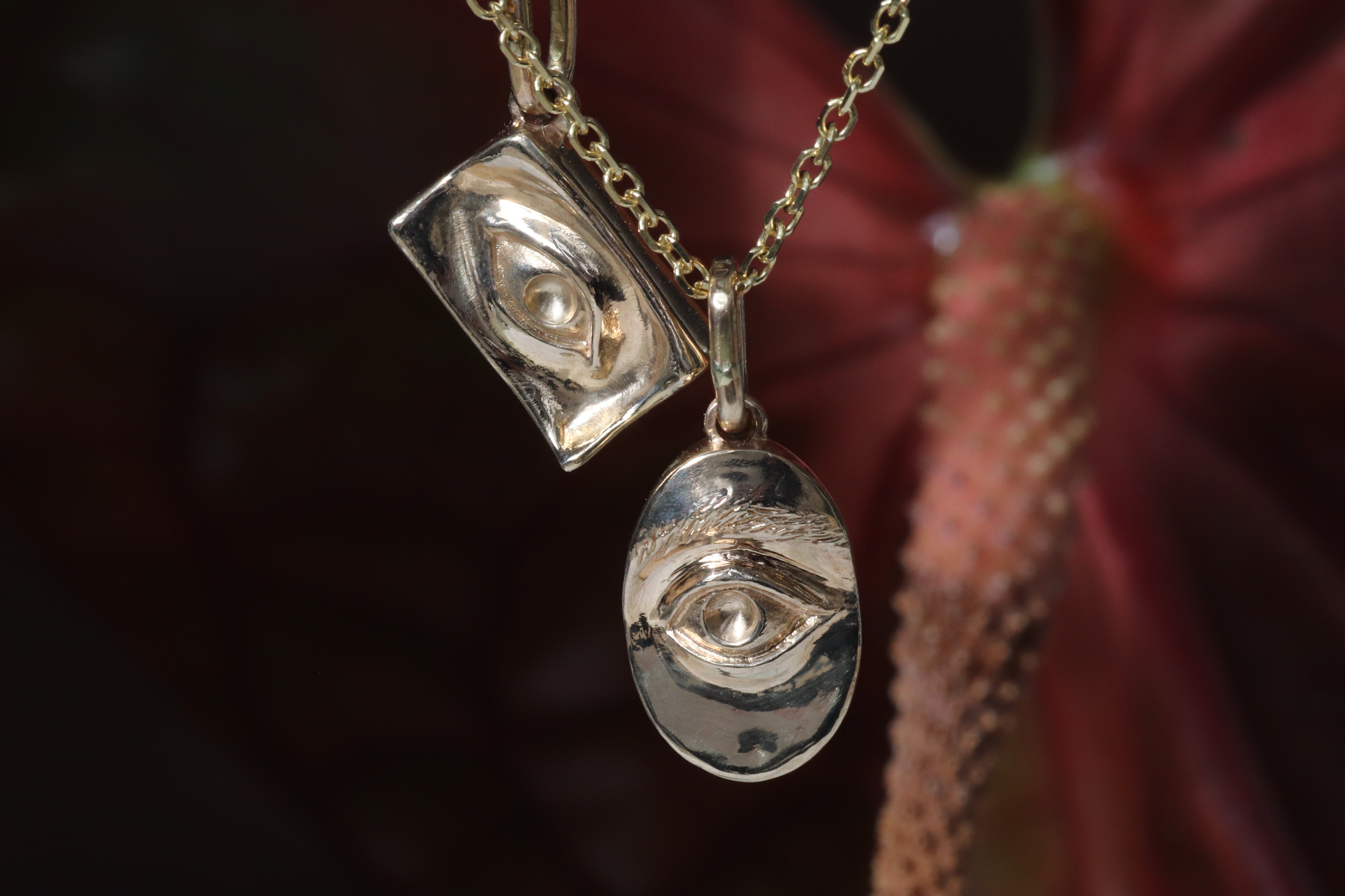 Photo of Intagliaux Pendant and Intagliaux Oval Pendant