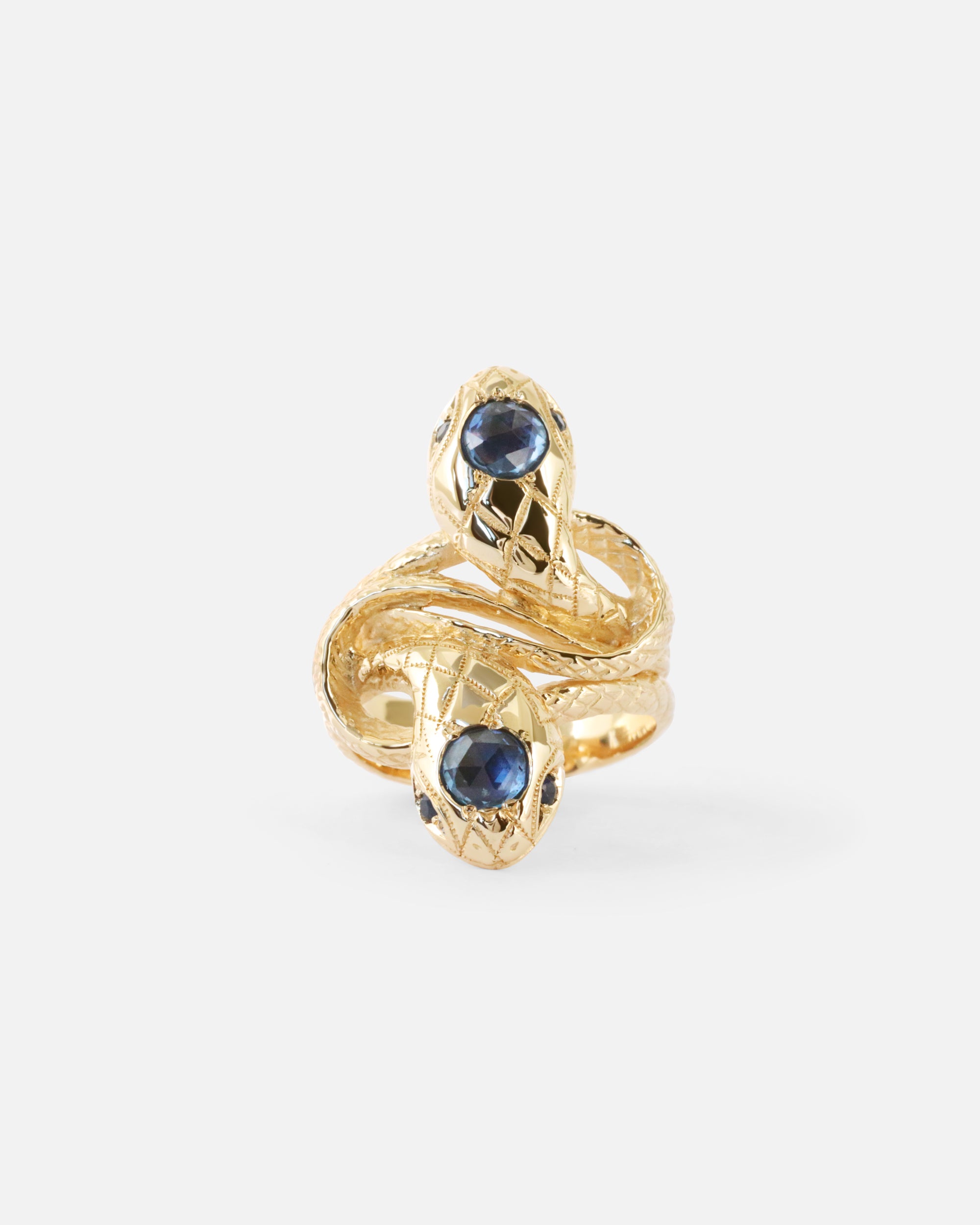 Ornata Ophidia Rose Duo Ring By Ides