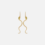 Ornata Ophidia Shepherd Hook Earrings By Ides