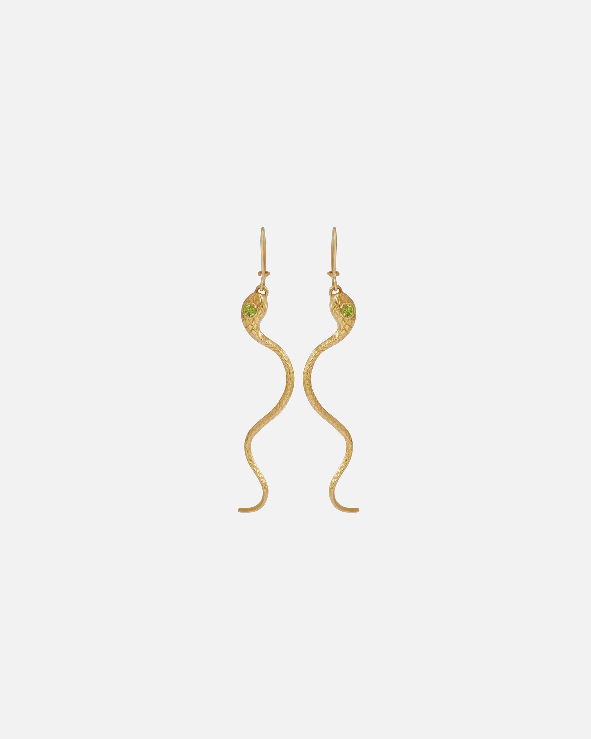 Ornata Ophidia Shepherd Hook Earrings By Ides