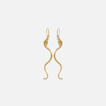 Ornata Ophidia Shepherd Hook Earrings By Ides