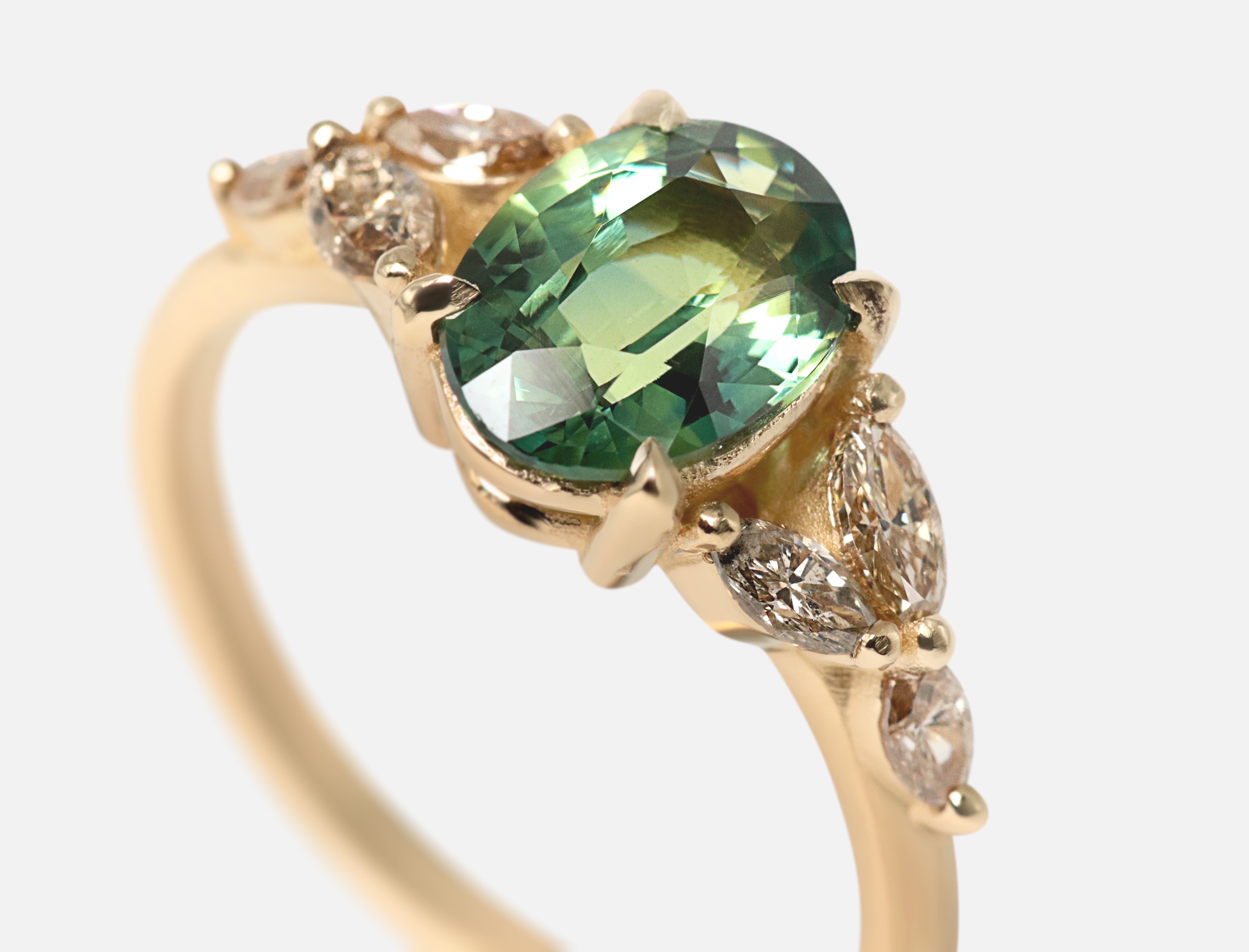 Close view of Aster Ring by Kestrel Dillon