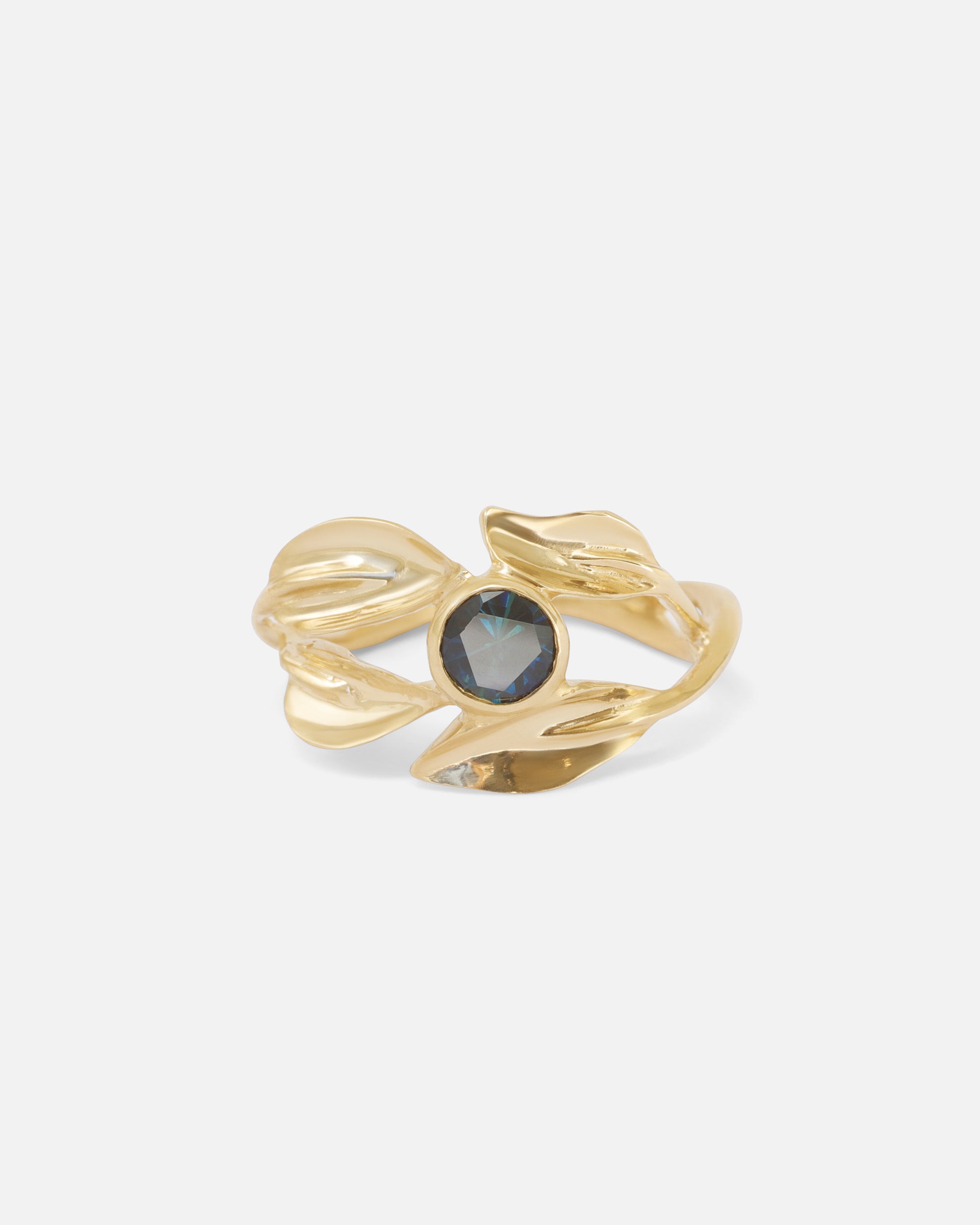 Willow / Kenyan Sapphire Ring By Kestrel Dillon