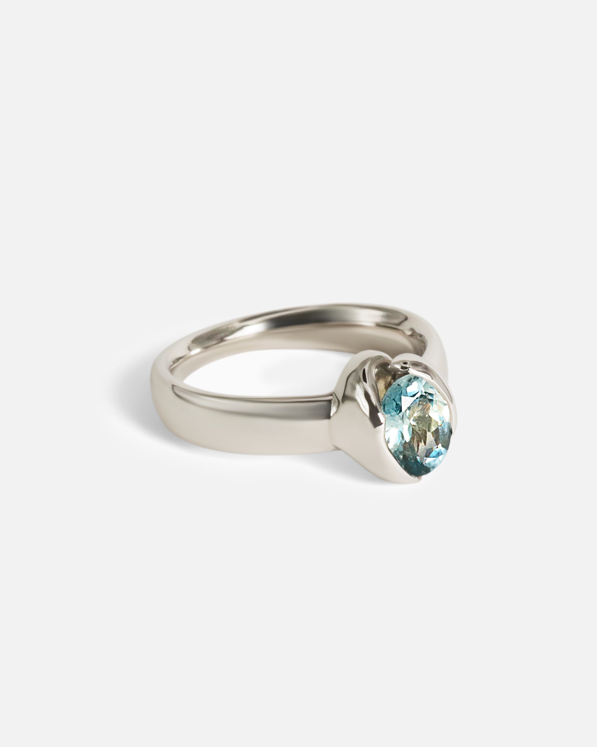 Side view of Helix Ring by Lucia B Marti