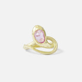 Rose Ophidia Ring / Rose Cut Pink Sapphire By Ides