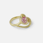 Rose Ophidia Ring / Rose Cut Pink Sapphire By Ides