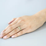 Bubble 2 / White Diamond Ring By Hiroyo